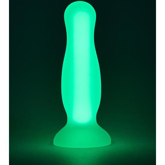  Radiant Soft - Plug Brillante De Silicona Verde 